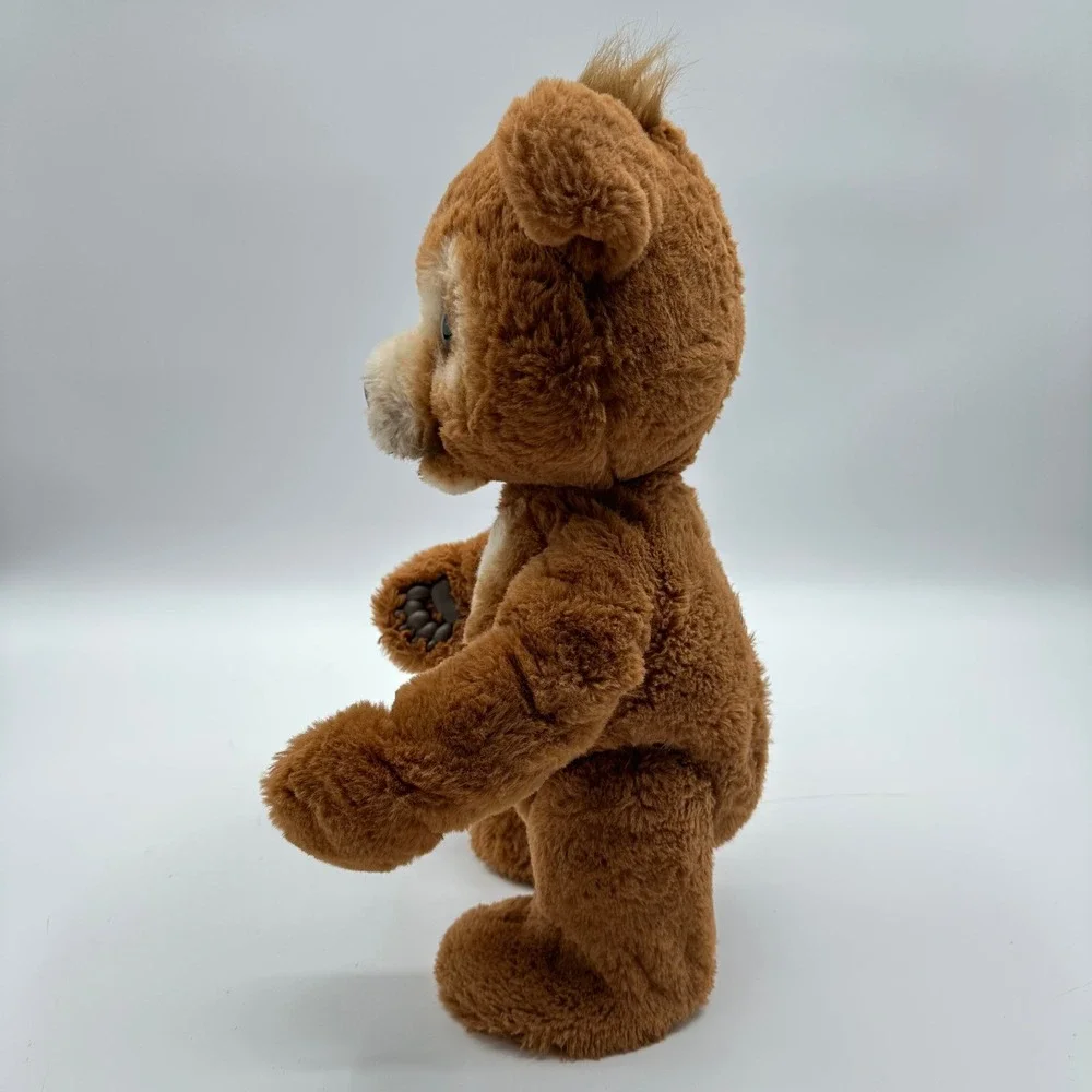 FurReal Friends Cubby the Curious‎ Bear Interactive Plush Teddy Bear Brown Works